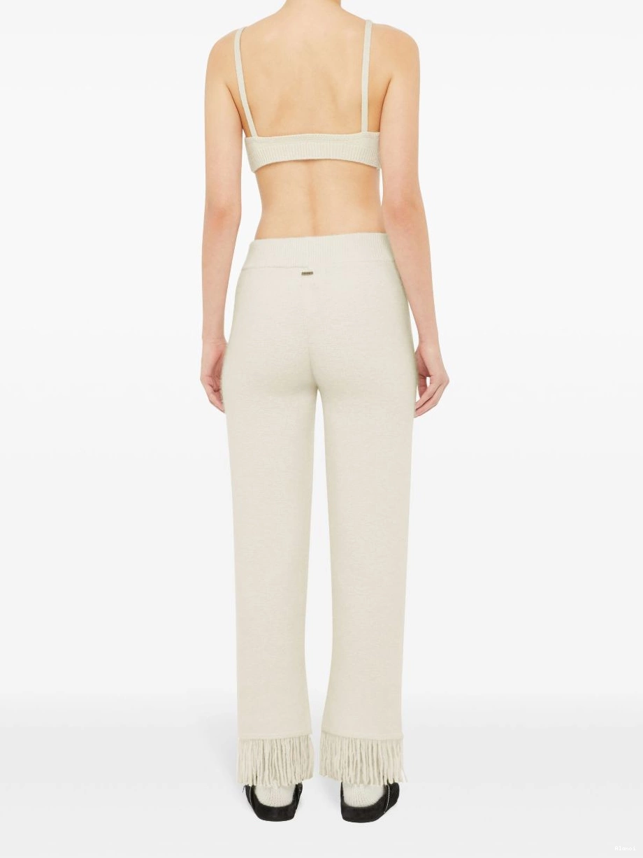 Cheap Finest fringe-detail trousers Women Alanui 0701